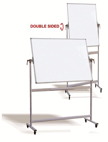 Double Sided Magnetic Whiteboard 60 x 90cm