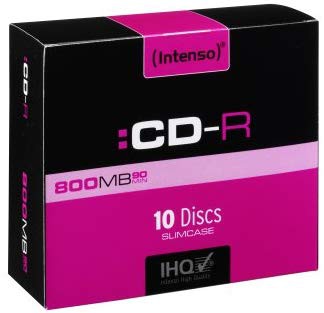 CD-R Slim Jewel Cases
Pack of 10