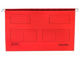 Bantex Foolscap Suspension Files Red
Box of 25