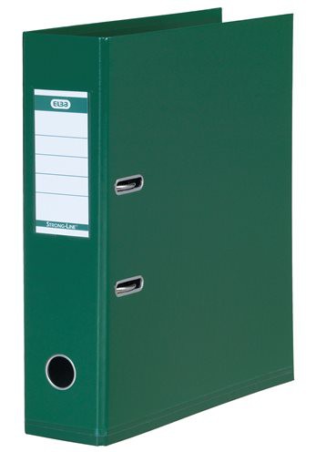 Bantex Strong Line PVC Lever Arch File Green 8cm