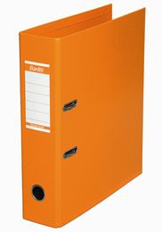 Bantex Strong Line PVC Lever Arch File Orange 8cm