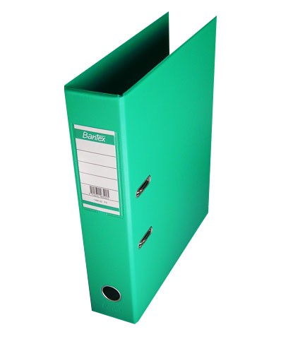 Bantex Strong Line PVC Lever Arch File Turquoise 8cm