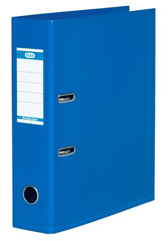 Bantex Strong Line PVC Lever Arch File Cobalt Blue 4cm