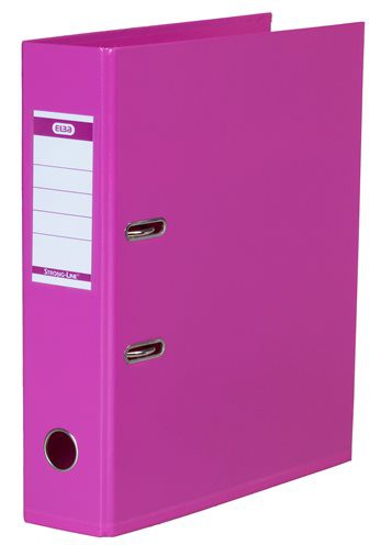 Bantex Strong Line PVC Lever Arch File Fuchsia 8cm