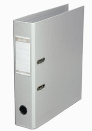 Bantex Strong Line PVC Lever Arch File Grey 4cm