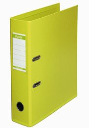 Bantex Strong Line PVC Lever Arch File Lime 4cm