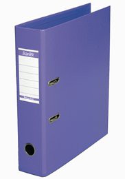 Bantex Strong Line PVC Lever Arch File Violet 4cm