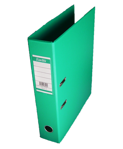 Bantex Strong Line PVC Lever Arch File Turquoise 4cm