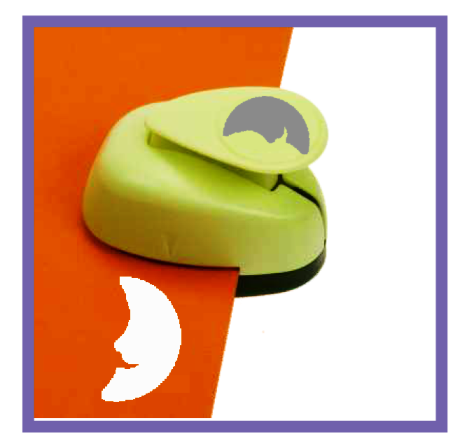 15mm Craft Puncher 'Moon'