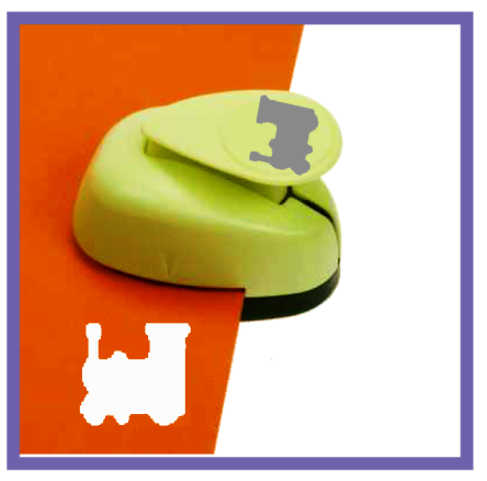 15mm Craft Puncher 'Train'