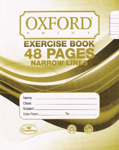 Copy Book Narrow Lines 48 pages