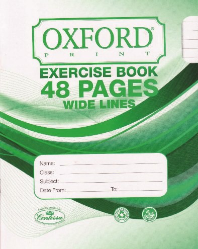 Copy Book Wide Lines 48 pages