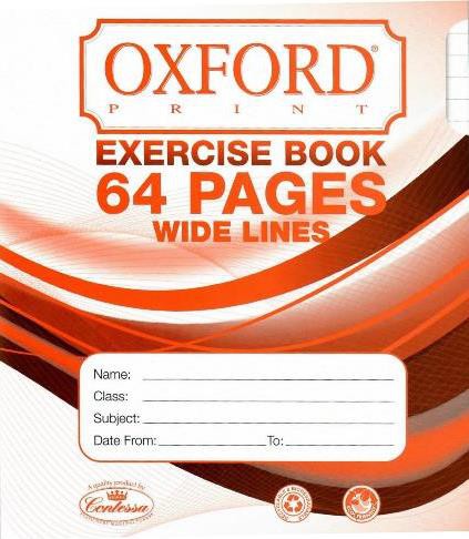 Copy Book Wide Lines 64 pages