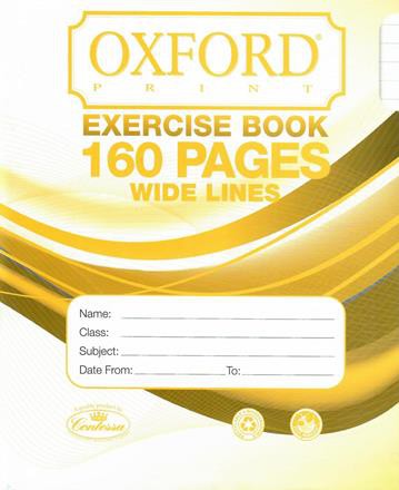 Copy Book Wide Lines 160 pages