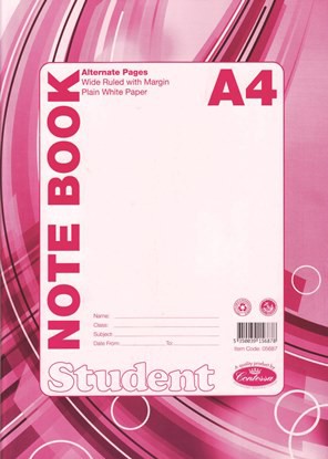 A4 Students Note Book