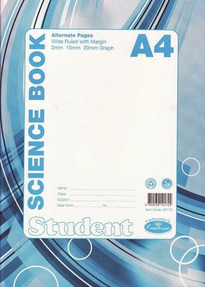 A4 Science Book