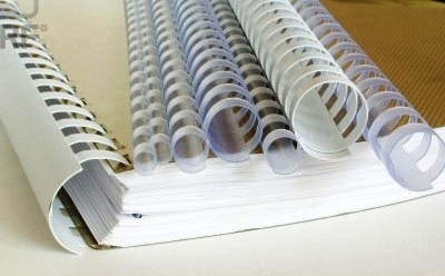 12mm Spiral binding comb White