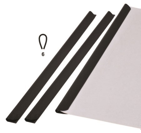 6mm Slide binder Black
