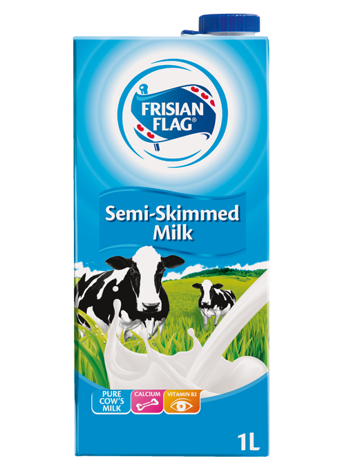 Frisian Flag Long Life Semi Skimmed Milk