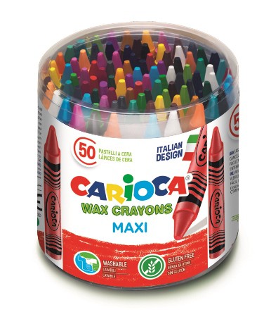 Jumbo Wax Crayons by 50
