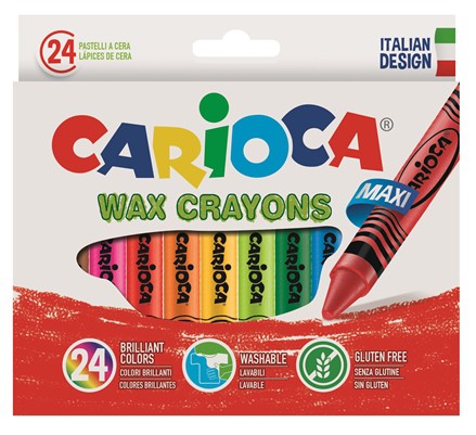 Jumbo Wax Crayons by 24