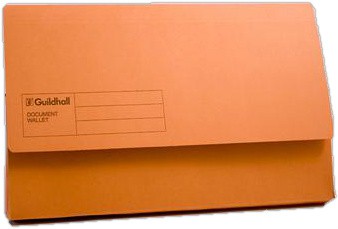 Carton Pocket File Orange