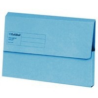 Carton Pocket File Blue