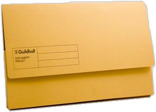 Carton Pocket File Yellow