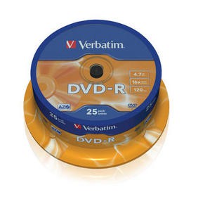 DVD-R Spindle of 25