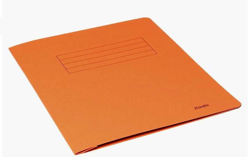 Bantex A4 Work Folder Orange
