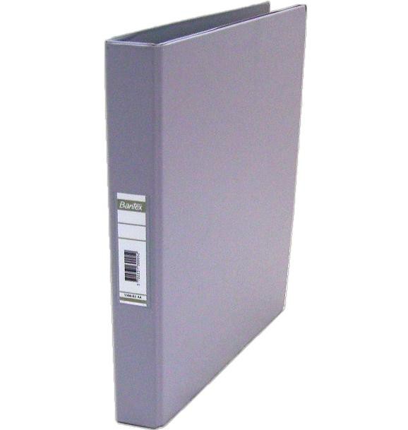 Bantex Plastic 2 ring File Grey
