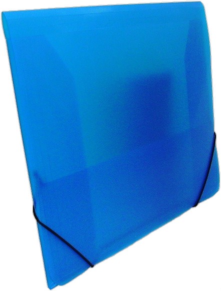 Foolscap Pocket Folder Blue