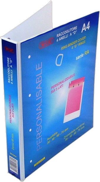 A4 Presentation File 4 ring 60mm Wide