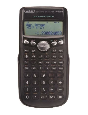 Scientific Calculator with Dot Matrix Display