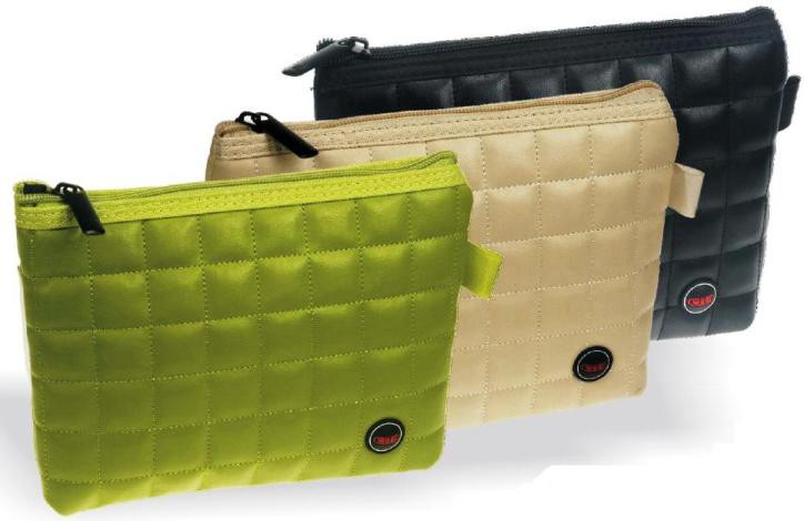 Pencil Case f995  pu leather Black