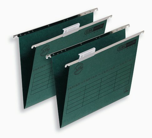 Elba Foolscap Suspension Files Green
Box of 50