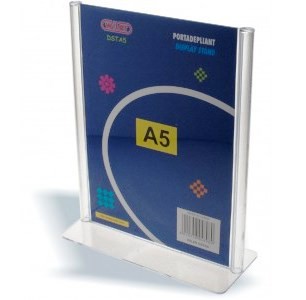 T Shaped Display Holder A5