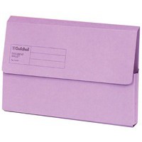 Carton Pocket File Purple