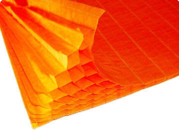Honeycomb Paper Orange