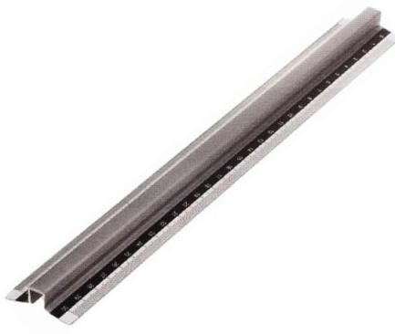 Ruler 30cm with Finger Grip