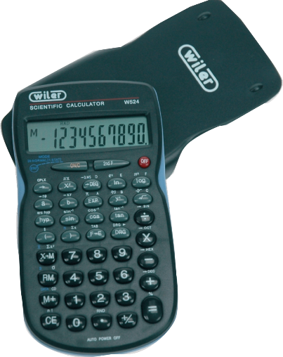 Science Calculator with Hard Case Pocket