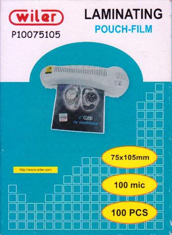 Laminating Pouches 75 x 105mm 100 mic