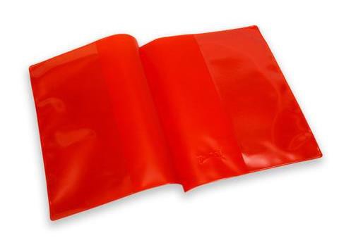 Copy Books Plastic Covers Red