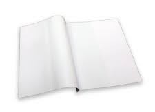 Copy Books Plastic Covers White