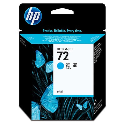 HP 72 Cyan Ink Cartridge