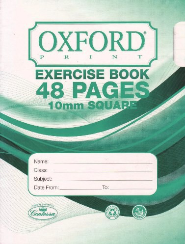 Copy Book 10mm Squares 48 pages