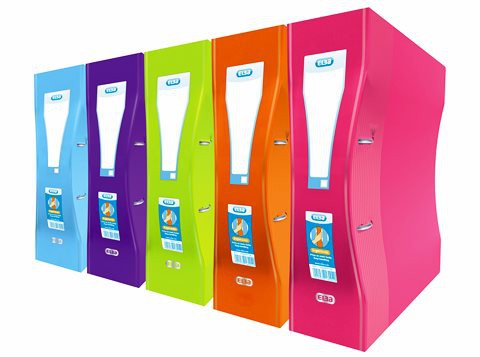 Elba Flexible Plastic Lever Arch File 9cm