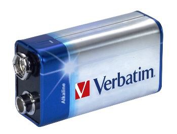 Battery 9 Volts 'Verbatim'