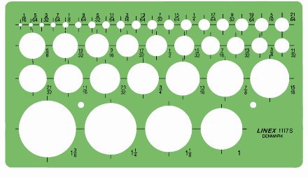 Circle Template 'Linex'