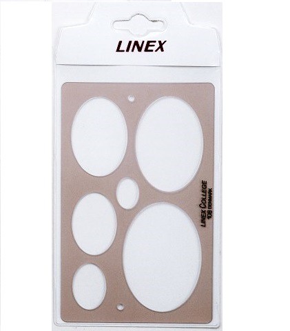 Ellipse Template 'Linex'